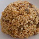 yeşil mercimekli bulgur pilavı