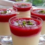 cilek soslu sakızli muhallebi tarfifi