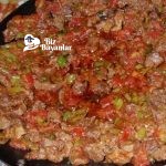 kurban etinden sac kavurma