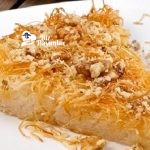 sutlu kadayif tatlisi
