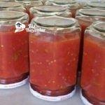 ev yapimi domates konserve