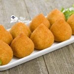 firinda kasarlı patates topları