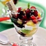 yogurtlu meyveli kup tarifi