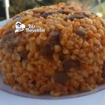 etli bulgur pilavi tarifi